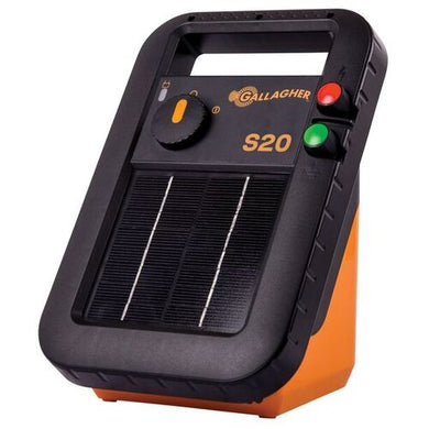 Gallagher S20 Solar Energiser with Internal Battery
