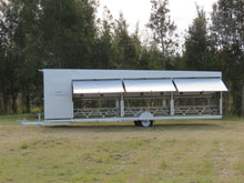 Flat packed Chicken Caravan 450 - no Roofing sheets