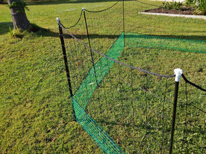 Non-electric Poultry fence - 1.2m  tall, 12m long