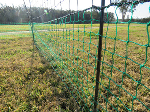 Non-electric Poultry fence - 1.2m  tall, 12m long