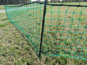 Non-electric Poultry fence - 1.2m  tall, 12m long